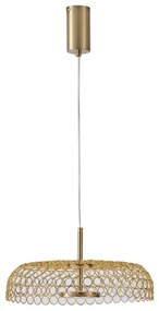 Lampadario LED a sospensione con filo LED/10W/230V 3000K oro diametro 35 cm