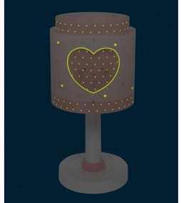 Dalber 76011NS - Lampada da comodino LED per bambini BABY DREAMS 1xG4/4W/230V rosa