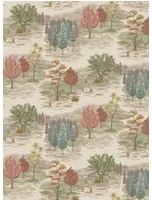 Osborne & Little Tapete Monteverde - Olive/ Terracotta