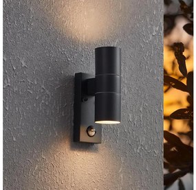 Eglo 32899-LED Applique da esterno con sensore RIGA 5 2xGU10/3W/230V IP44