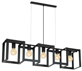 Lampadario a sospensione con filo KARTEL 5xE27/60W/230V