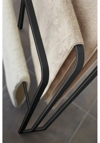 Porta asciugamani in metallo nero Yamazaki Tower - YAMAZAKI