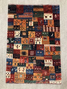 Loribaft Tappeto 90 x 60 (Iran) Annodato A Mano
