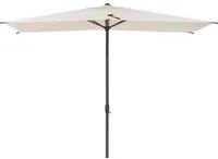 Ombrellone palo centrale grigio 3x2 m Loompa