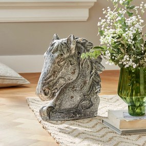 LOBERON Busto di cavallo decorativo Ghenire