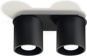 Plafoniera da soffitto in acciaio 2xGU10 ORBIS 2 in Alluminio