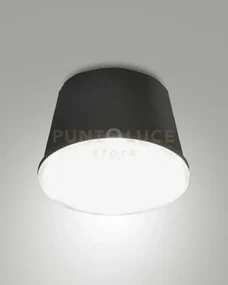 Armanda illuminatore nero a led 3w 3000k 320lm dimmerabile e orient...