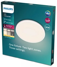 Philips- Plafoniera LED dimmerabile OZZIET SCENE SWITCH LED/36W/230V 2700K