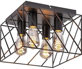 Rabalux 71027 - Lampada da soffitto BOROO 4xE27/25W/230V