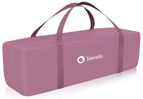 Lionelo - Lettino da viaggio STEFI PLUS Rosa Magnolia