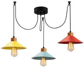 Lampadario con paralume in metallo ø 114 cm Manavgat – Opviq lights