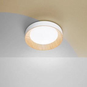 Plafoniera LED I-ARKA-PL40-BCO Ø 40 cm bianco IP20 cct da bianco caldo a bianco freddo con regolazione di temperatura, 3300 lumen LUCE AMBIENTE DESIGN