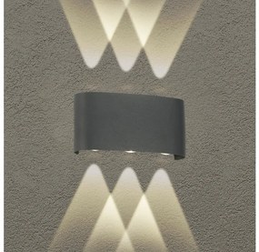 Brilagi - Applique da esterno a LED FLAREBOX 6W 230V antracite IP65