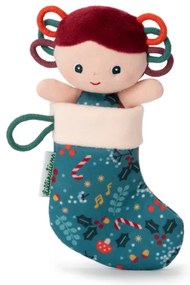 Lilliputiens - Elfo di Natale con calzino azzurro