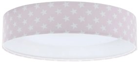 Luce LED dimmerabile GALAXY KIDS LED/24W/230V stelle rosa/bianco + tc