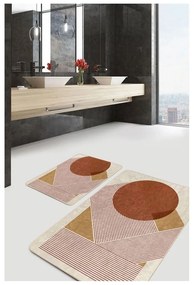 Set di tappetini per il bagno in velluto 2 pz 60x100 cm – Mila Home