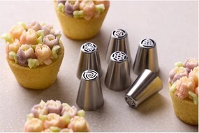 Set di beccucci per la decorazione 7 pz Flower - Blomsterbergs