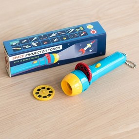 Proiettore tascabile per bambini a tema spaziale , 16 immagini Space Age - Rex London