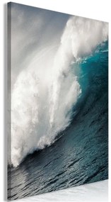 Quadro Ocean Wave (1 Part) Vertical  Colore Bianco, Dimensioni e Misure 40x60