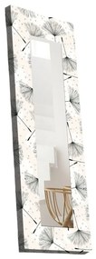 Specchio da parete con cornice in legno 40x120 cm - Wallity