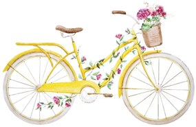 Quadro su tela – Illustrazione di bicicletta retrò