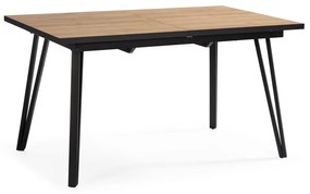 Tavolo da pranzo con piano in rovere 90x140 cm Cleo - Marckeric