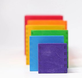 Grimm's - Scatole colorate arcobaleno - 6 pezzi