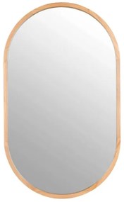 Eglo 425002 - Specchio da parete BANI 100x60 cm marrone