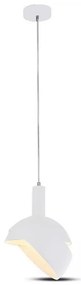 Lampadario su corda 1xE14/60W/230V bianco