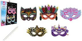 Scratch art - Maschere da festa