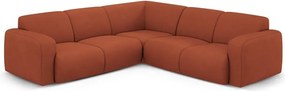 Divano angolare arancione (angolo variabile/ a L) Molino - Micadoni Home