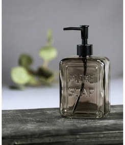 Dispenser per sapone in vetro grigio Pure - Wenko