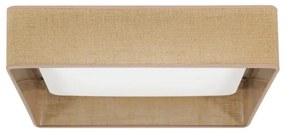 Brilagi - Plafoniera LED VELVET SQUARE LED/24W/230V marrone