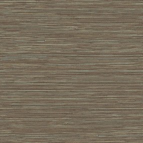 Carta da parati Grasscloth marrone, 53 cm x 10 m