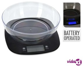 Excellent Houseware Bilancia da Cucina con Ciotola 1,4 L