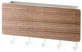 Portachiavi bianco da parete Rin - YAMAZAKI