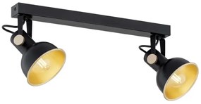 Argon 7142 - Faretto LENORA 2xE14/7W/230V nero