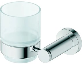 Duravit 99194600 - Portaspazzolini da parete D-CODE, lato sinistro, nero opaco