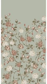 Fotomurale Fiori Retro, salvia e rosa
