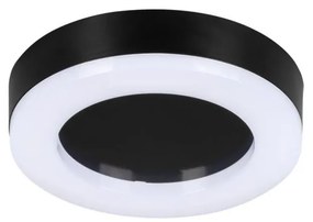 Kanlux 31490 - Plafoniera LED da esterno TURA LED/15W/230V 4000K IP65 nero