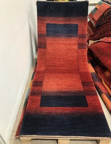 Loribaft Tappeto persiano 210 x 80 Rosso (Iran) Annodato A Mano