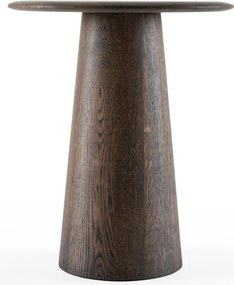 Tavolino rotondo in rovere massiccio ø 40 cm Mushroom – Gazzda