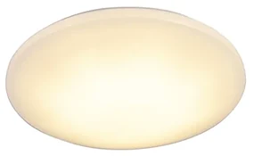 Plafoniera moderna bianca con LED 15W IP44 - Tiho