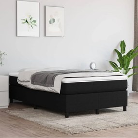 Giroletto Senza Materasso Nero 120x200 Cm Tessuto /