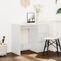 Scrivania Bianco Lucido 90x45x76 cm in Legno Multistratocod mxl 73169