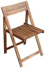 BEER - sedia da giardino pieghevole in legno