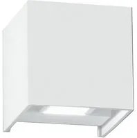 LAMPADA CUBO APPLIQUE LED ALFA BIANCO 2X5W 738LM 4000K IP54