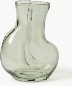 Vaso in vetro fatto a mano Gleam, Alt. 22 cm