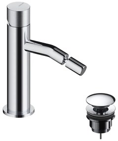 Rubinetto per bidet LOOP K SANYCCES cromo spazzolato lucido