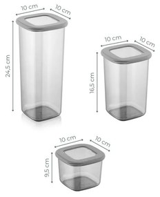 Set di contenitori alimentari 9 pz Fresco – Hermia